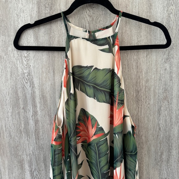 Show Me Your Mumu Gomez Halter Mini Dress in Paradise Found - Picture 4 of 8